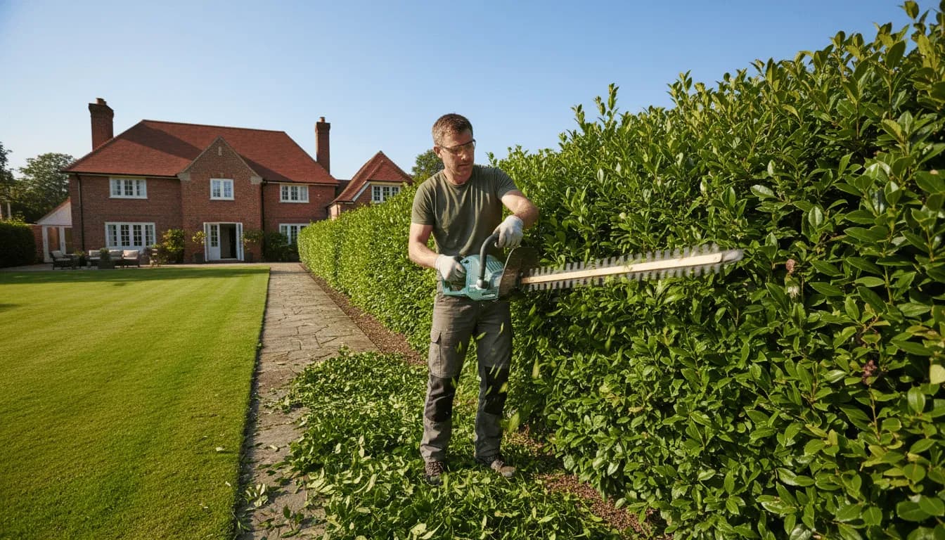 Çit Şekillendirme ve Ağaç Budama